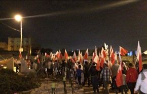 بالصور؛ تظاهرات ليلية بعموم البحرين غضبا لإعتقال الشيخ سلمان