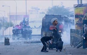 اصابة عشرات البحرينيين بقمع تظاهرات سلمية+صور