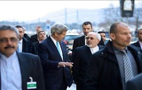 لقاء آخر بين ظريف وكيري على هامش منتدى دافوس بسويسرا