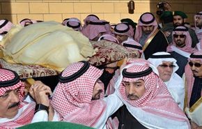 دفن الملك عبد الله وبيعة الملك سلمان