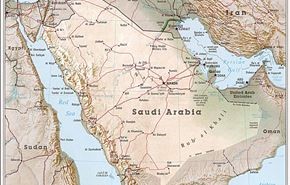 دانلود نقشه عربستان سعودی