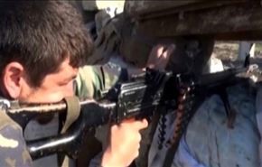 درگیری ارتش سوریه با تروریستها در ریف ادلب