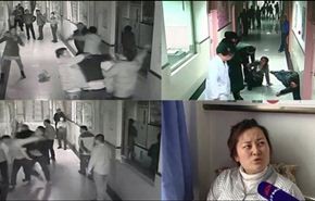 بالفيديو / ممرضة تتعرض للضرب بسبب...