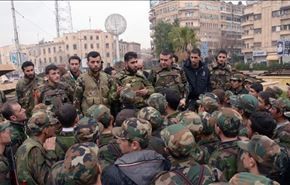 عملیات ارتش سوریه در مناطق راهبردی درعا + فیلم