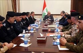 العبادي يبحث تشكيل غرفة عمليات للقضاء على الدواعش