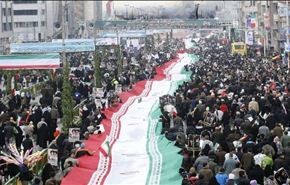 احتفالات وحضور شعبي فاعل بعد 36 عاما لانتصار الثورة الايرانية