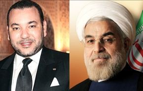 ملك المغرب يهنئ الرئيس روحاني بذكرى الثورة الاسلامية