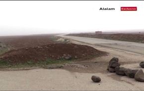 فيديو خاص؛ استهداف الجيش للمسلحين في ريف درعا