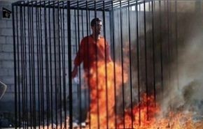 بالفيديو.. داعش ينشر مشاهد جديدة لحرق الكساسبة ويعد بالمزيد!