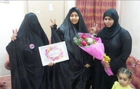 دیدار زنان ائتلاف 14 فوریه بحرین با خانواده انقلابیون
