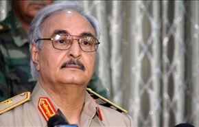 حفتر يؤدي اليمين الدستورية كقائد عام للجيش الليبي