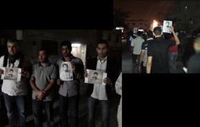تظاهرة تضامنية مع المختطف جعفر جاسم ماجد في بلدة نويدرات