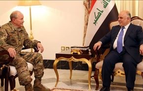 العبادي وديمبسي يبحثان الاوضاع الأمنية في العراق