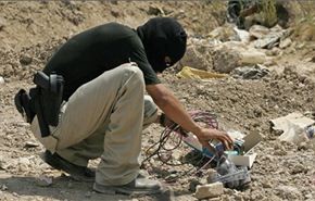 انفجار 3 قنابل على دواعش كانوا يزرعونها بالحويجة العراقية