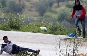 اصابة فلسطيني برصاص جيش الاحتلال في الضفة الغربية
