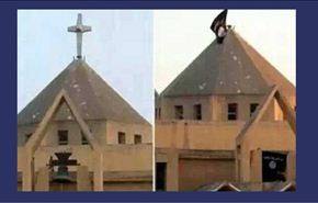 داعش ينزع صلبان كنائس في شمال العراق