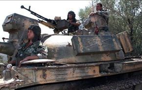 جيش سوريا يبيد اوكار وآليات المسلحين بارياف دمشق