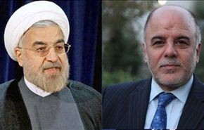 روحاني للعبادي : على الجميع التكاتف لاجتثاث الارهاب