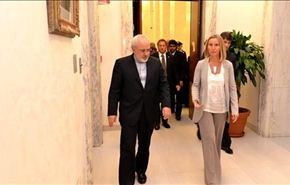 جولة محادثات بين ظريف وموغريني في لوزان