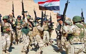 رفع العلم العراقي فوق مستشفى تكريت والمجمع الحكومي