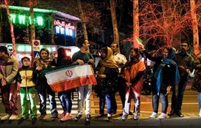 الإيرانيون ينزلون إلى الشوارع احتفالاً بإعلان لوزان+فيديو وصور