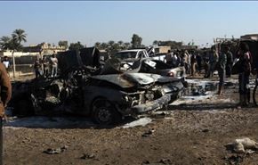 انفجار خودروی بمب گذاری شده در بغداد