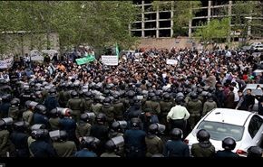 احتجاج ايراني على جريمة مطار جدة في صور