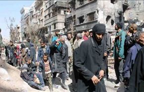 بالفيديو: الجيش السوري يؤمن خروج دفعة من اهالي الغوطة الشرقية