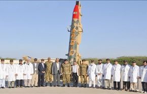 پاکستان موشک جدید هسته‌ای آزمایش کرد