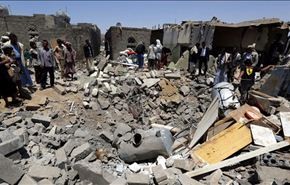 بالفيديو : استمرار الغارات الجوية السعودية على اليمن