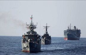 البحرية الايرانية في المياه الدولية... حضور قوى لتأمين المنطقة+فيديو