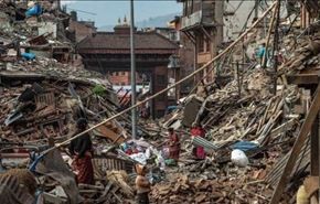 زلزله نپال را از آسمان ببنید + ویدئو