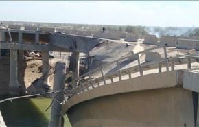 داعش پلی مهم را در نینوا ویران کرد