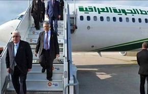 الرئيس العراقي في طهران تلبية لدعوة من الرئيس روحاني