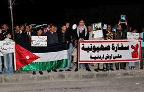 وقفة احتجاجية قرب سفارة الاحتلال بالأردن عشية ذكرى “النكبة”