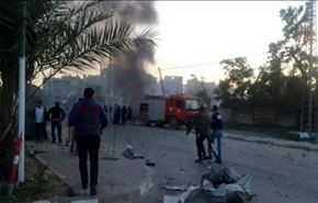 انفجار موشک به جا مانده از صهیونیستها در غزه