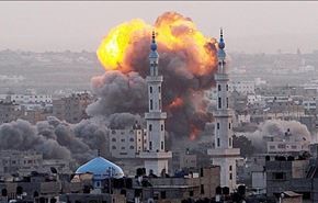 حمله جنگنده های رژیم صهیونیستی به غزه
