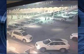 فیلم لحظه ورود خودروی بمبگذاری شده به هتل بابل