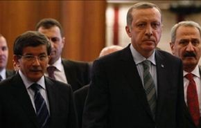 اردوغان يقبل استقالة اوغلو ويكلفه تصريف الاعمال