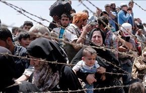 هزاران سوری در حال فرار از دست داعش