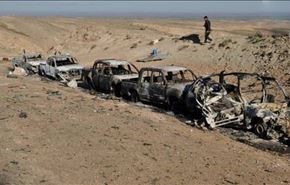 ده‌ها کشته در حمله به ستون داعشی‌ها در سامرا