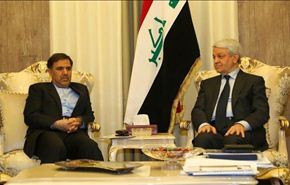 وزیر الطرق وبناء المدن الایراني في بغداد