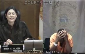 ویدئو؛ وقتی دو همکلاسی قاضی و متهم شدند