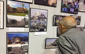 بالصور؛ معرض في مصر يفضح جرائم العدوان على اليمن