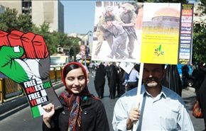 صور.. مسيرات إحياء يوم القدس العالمي في إيران