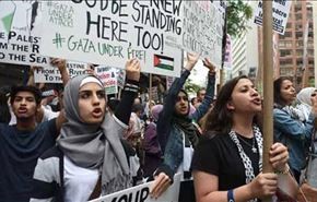 تظاهرات یهودیان مخالف اسرائیل در واشنگتن