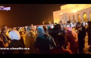 فيديو: هروب كبير لمصليات في المغرب بسبب...!!!