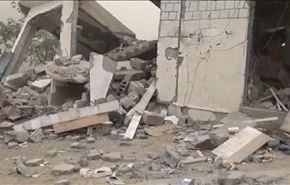 شاهد: قنابل الموت السعودية هدية عيد اليمنيين في خامس يوم من الهدنة