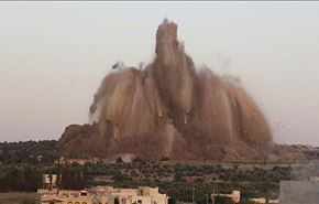 ویدیو؛ انفجار تونل تروریست‌‌ها به دست ارتش سوریه