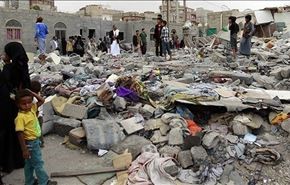 عربستان مزدوران خود را در یمن بمباران کرد